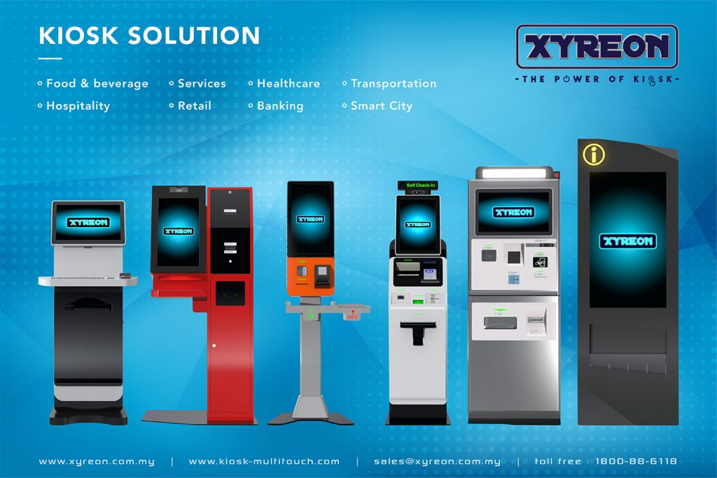 xyreon self service kiosk solution 1024x683 - Learn About Best Digital Signage Player Malaysia